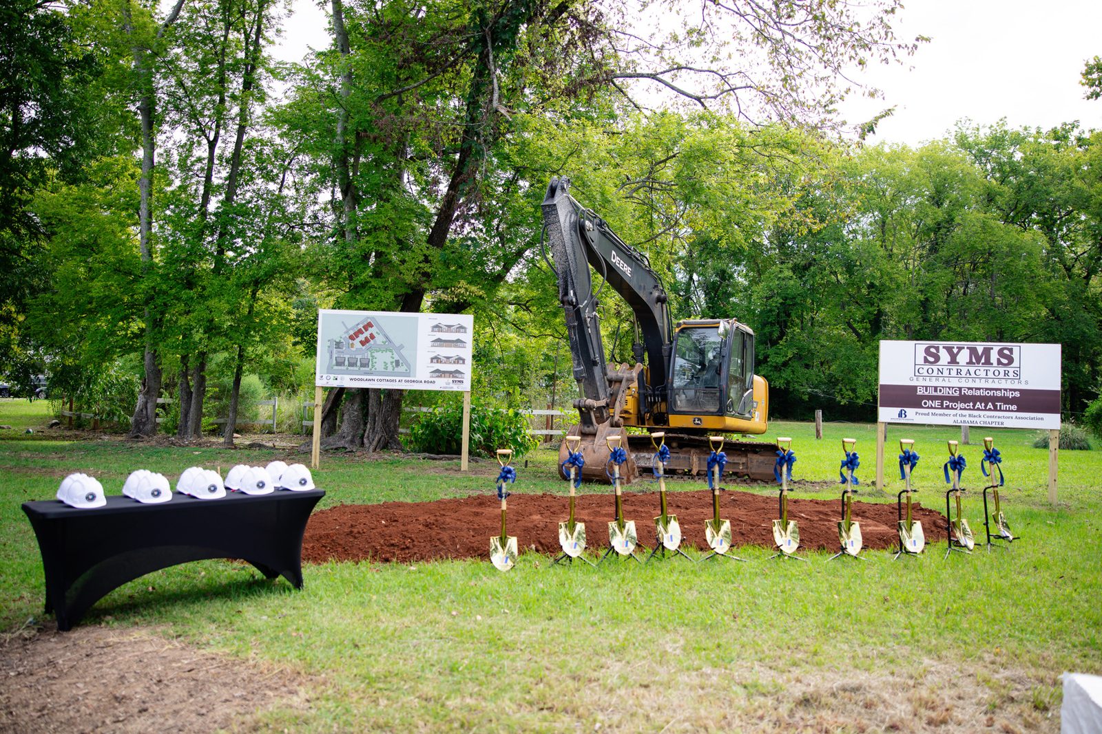 The Cottages on Georgia Road Groundbreaking detail 3