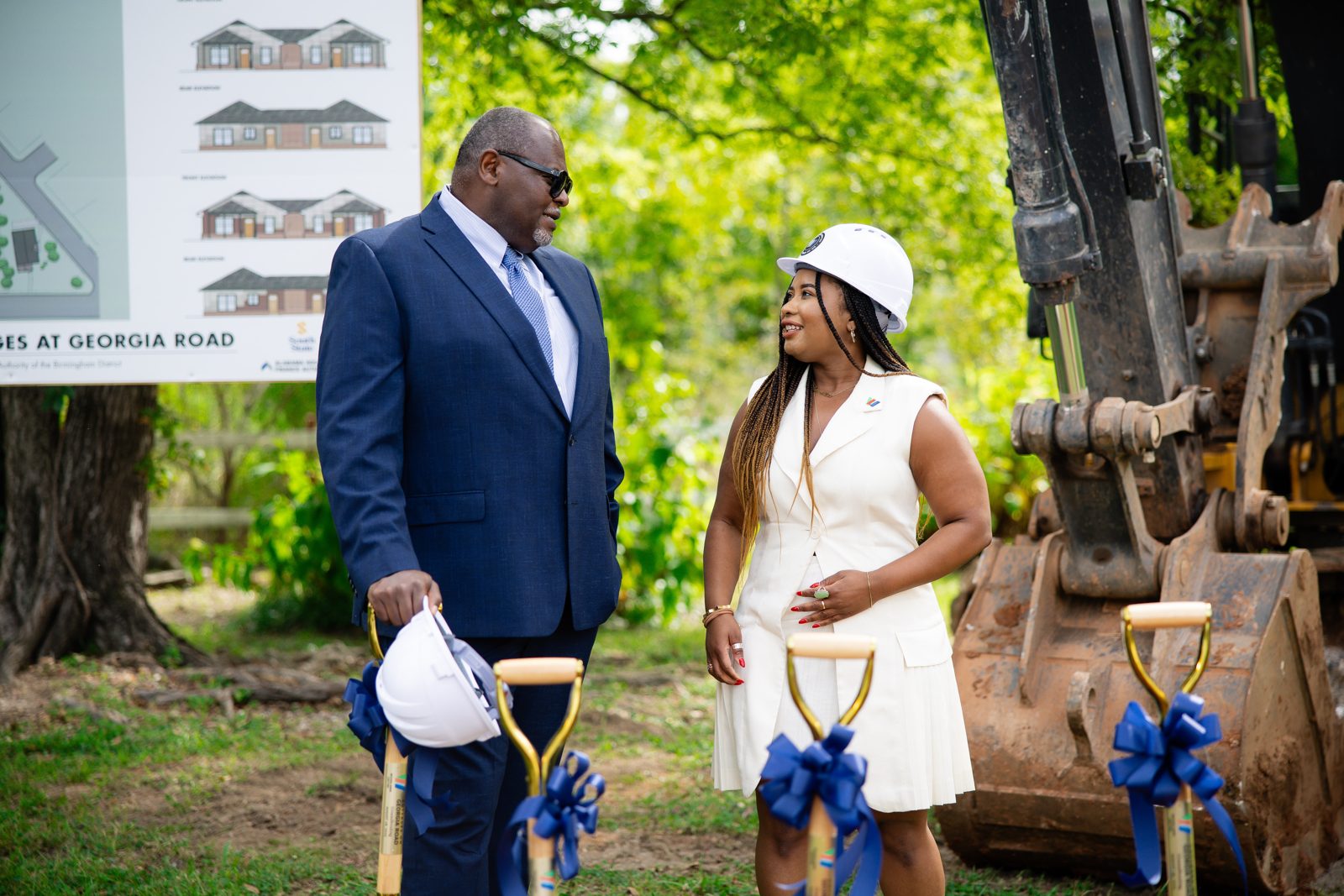The Cottages on Georgia Road Groundbreaking detail 2